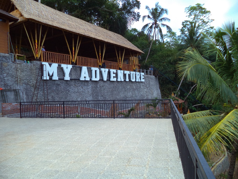 Letter Timbul My Adventure - Ubud